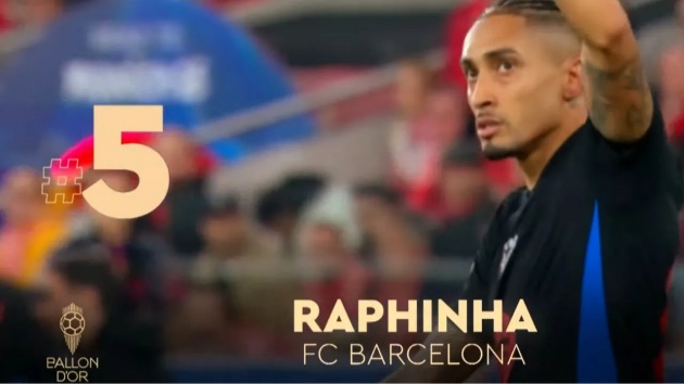 Việc anh bị xếp sau Ousmane Dembele, Lamine Yamal, Vitinha và Mohamed Salah đã làm dấy lên nghi ngờ về sự thiên vị