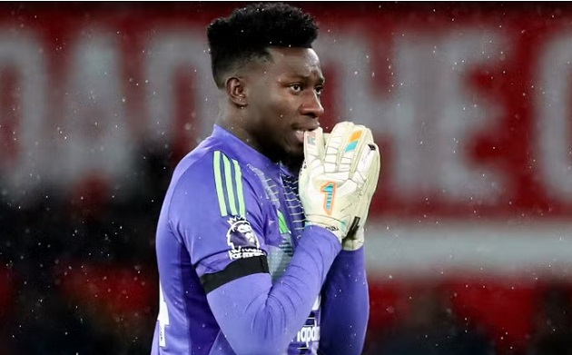 Trabzonspor muốn mượn Onana, nhưng thủ môn Man Utd ưu tiên cạnh tranh tại Anh.